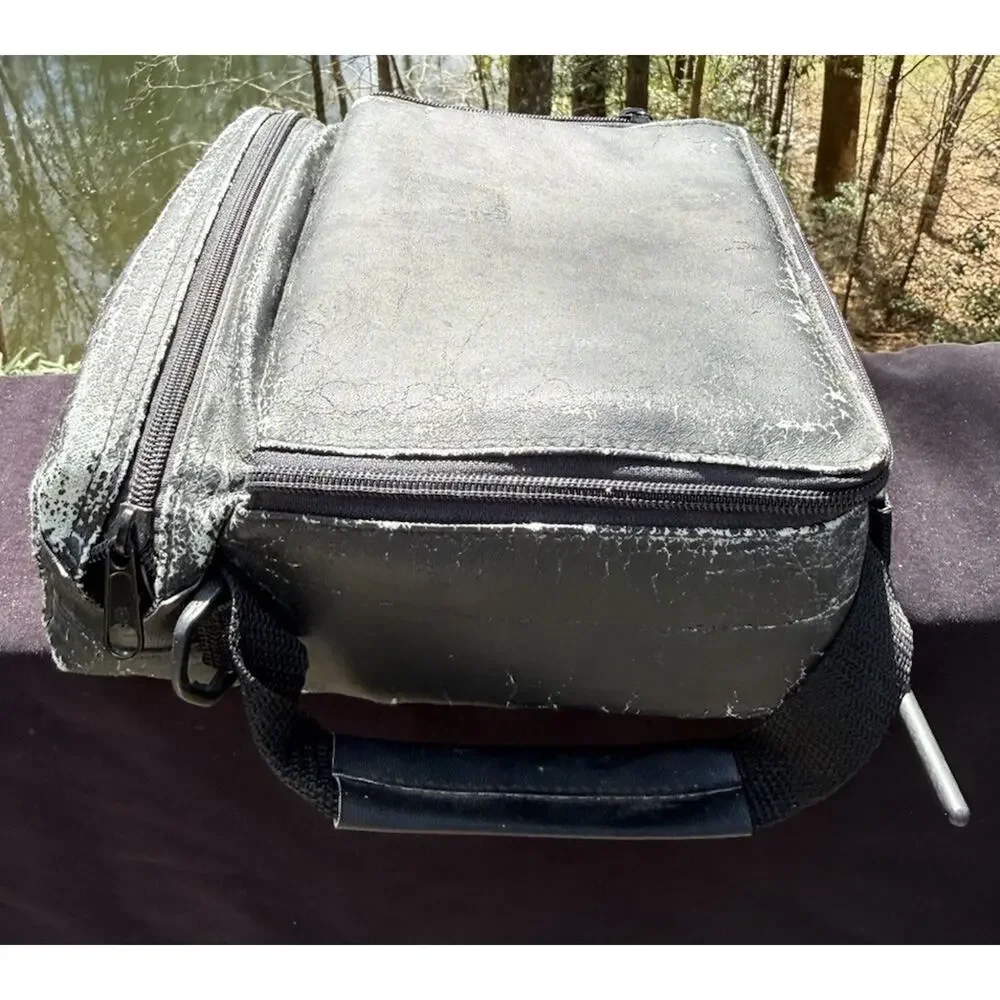 Vintage Uniden Mobile Brick Car Phone Cell With Carrying Case Charger Antenna